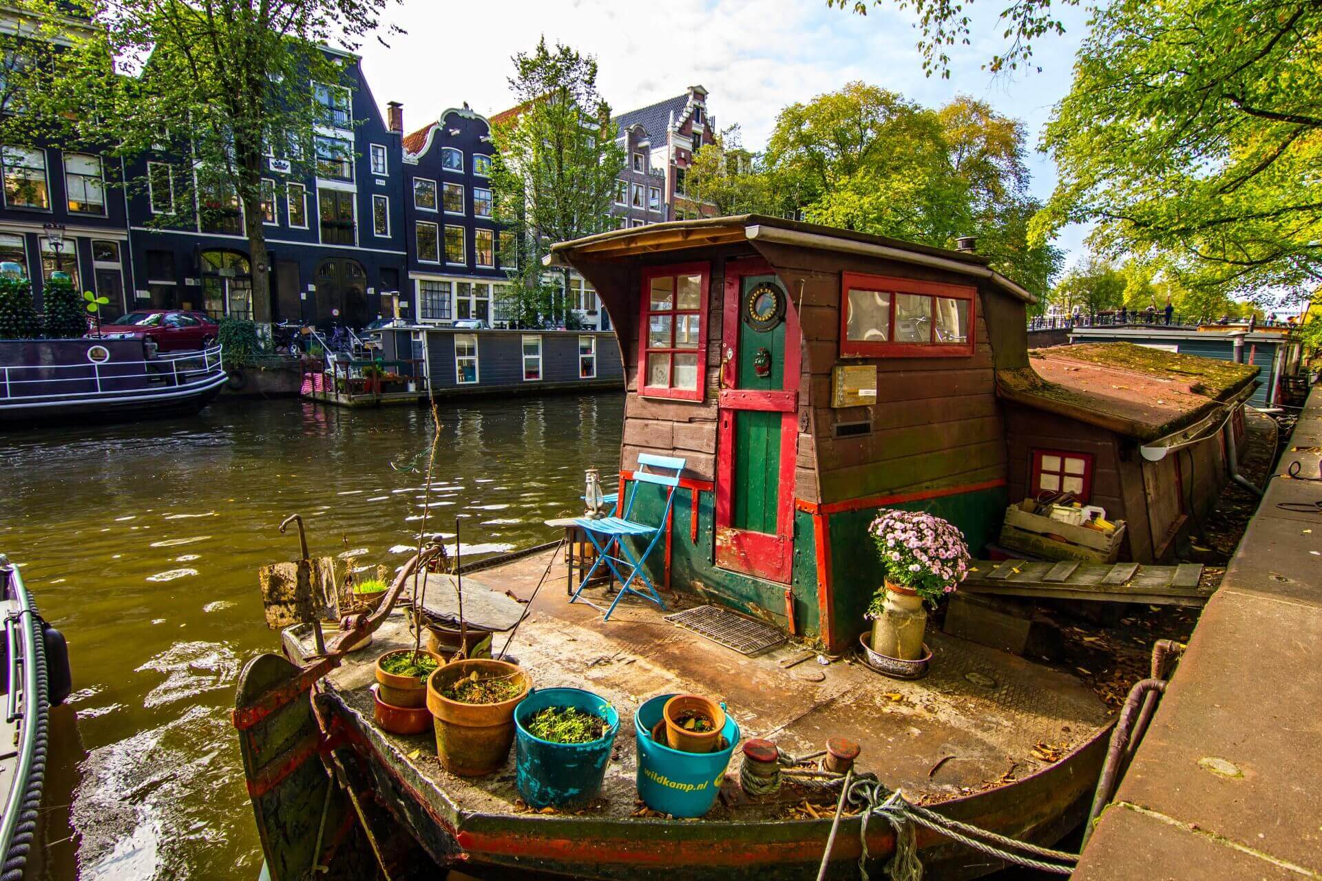 Try the houseboat life? Book a short term rental in Amsterdam