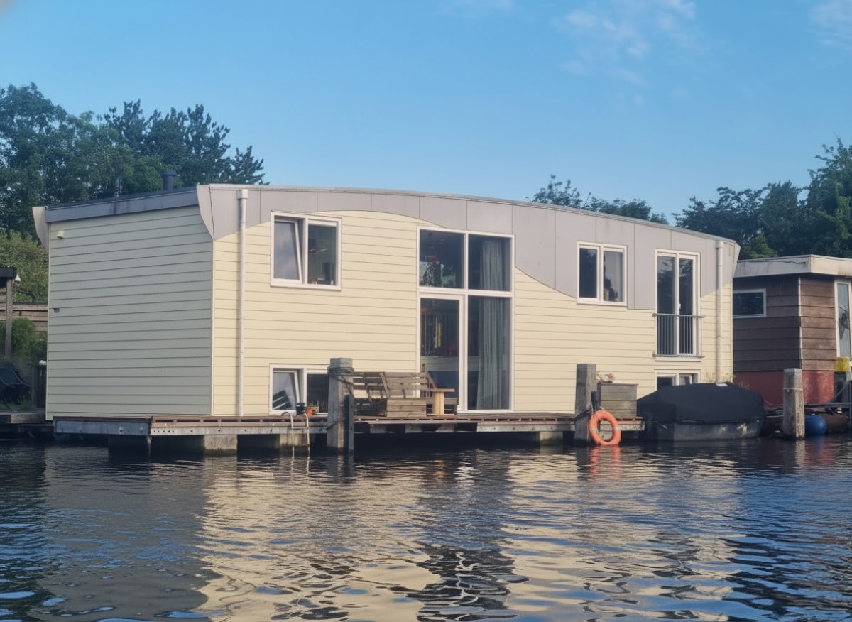Buiksloterdijk 433 1034 ZA, Amsterdam, Noord-Holland Netherlands, 2 Bedrooms Bedrooms, 4 Rooms Rooms,0,Houseboat,For Rent,Buiksloterdijk,0,1052