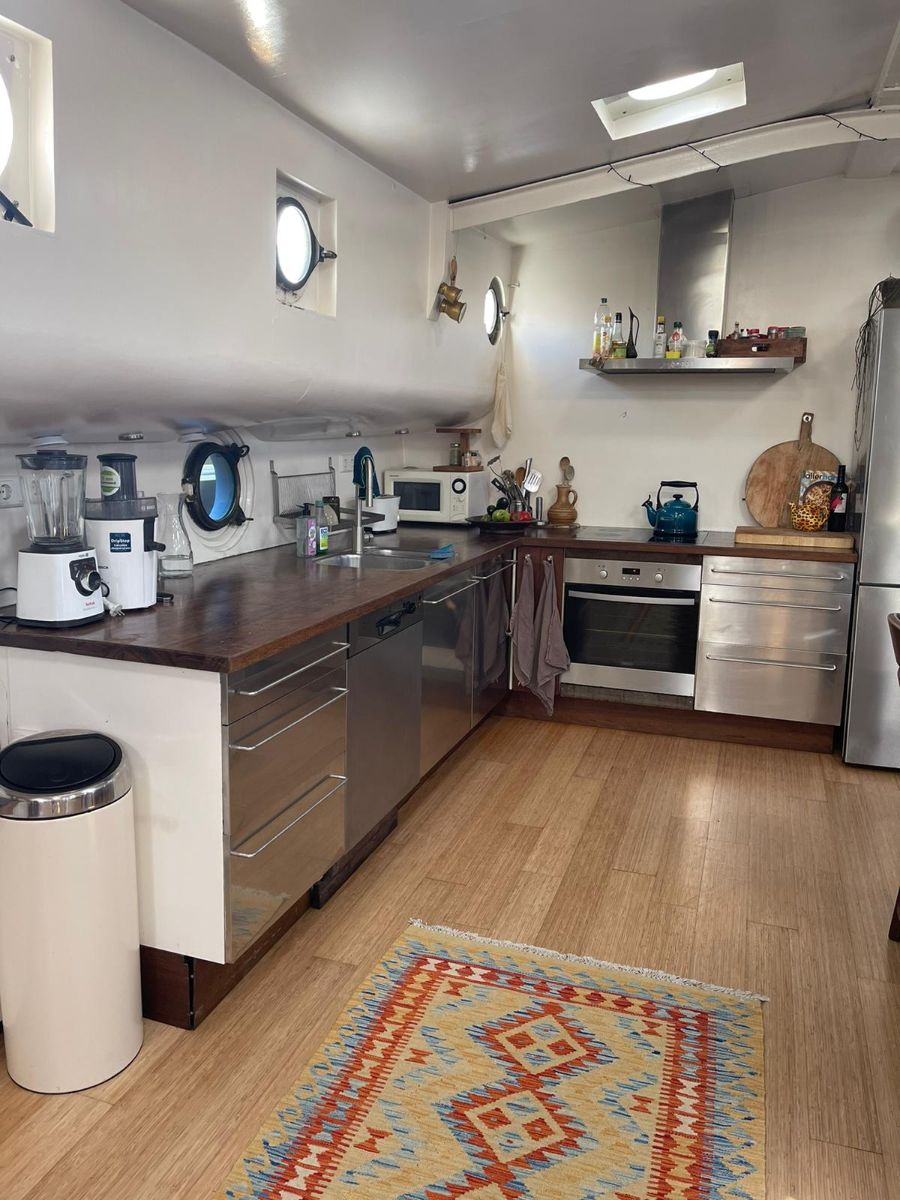 Haparandasteiger 6 1013CZ, Amsterdam, NOORD-HOLLAND Noord-Holland Netherlands, 2 Bedrooms Bedrooms, 4 Rooms Rooms,Houseboat,For Rent,Haparandasteiger,1053