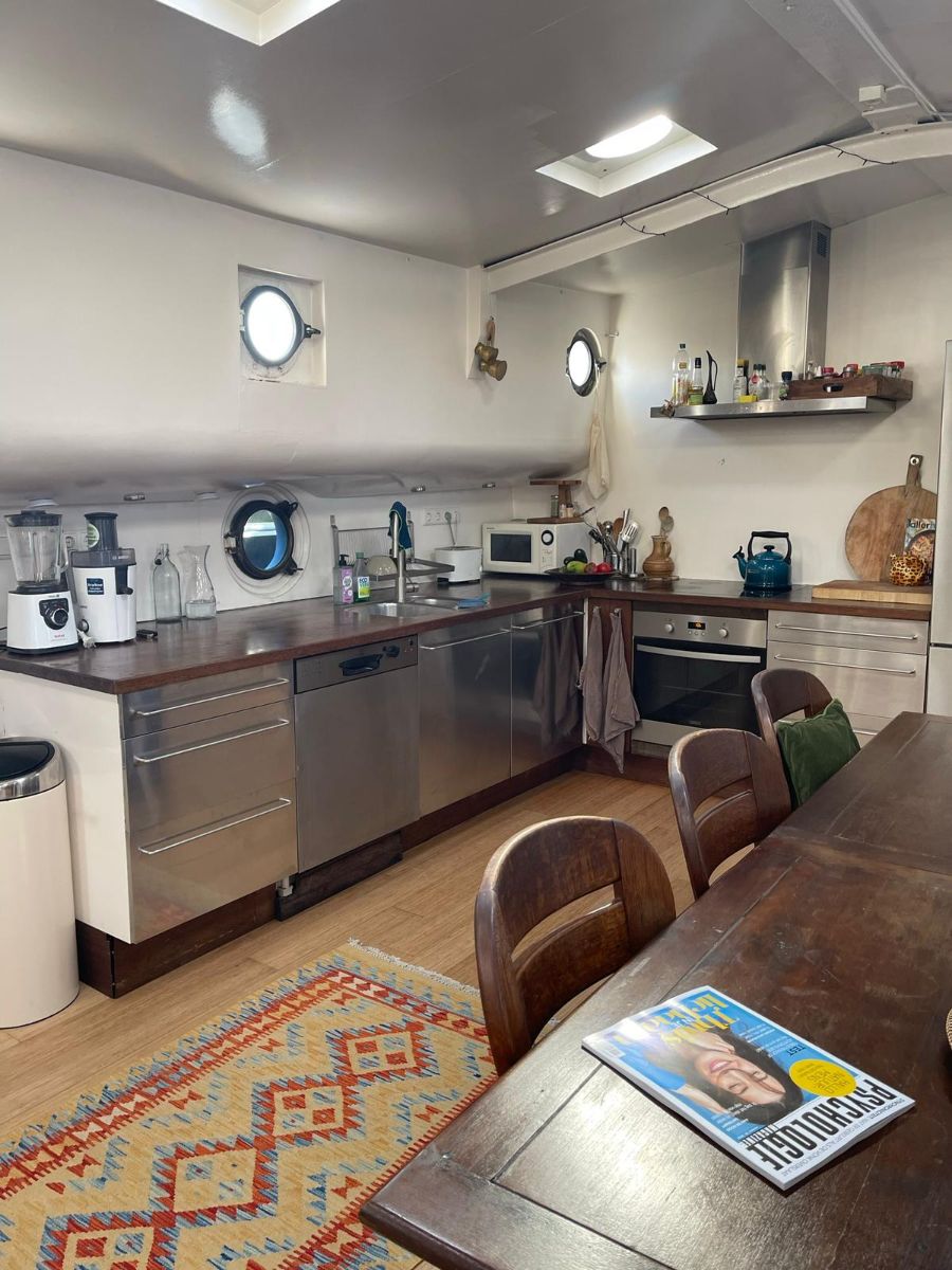 Haparandasteiger 6 1013CZ, Amsterdam, NOORD-HOLLAND Noord-Holland Netherlands, 2 Bedrooms Bedrooms, 4 Rooms Rooms,Houseboat,For Rent,Haparandasteiger,1053