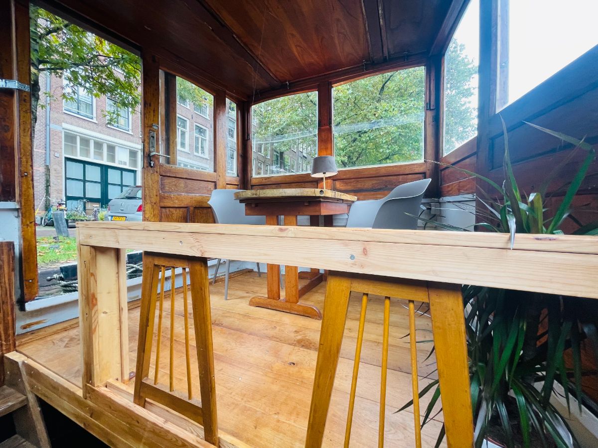 Lijnbaansgracht 335k 1017XA, Amsterdam, Noord-Holland Netherlands, 2 Bedrooms Bedrooms, 2 Rooms Rooms,Houseboat,For Rent,Lijnbaansgracht,1054