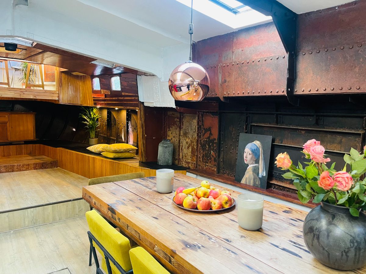 Lijnbaansgracht 335k 1017XA, Amsterdam, Noord-Holland Netherlands, 2 Bedrooms Bedrooms, 2 Rooms Rooms,Houseboat,For Rent,Lijnbaansgracht,1054