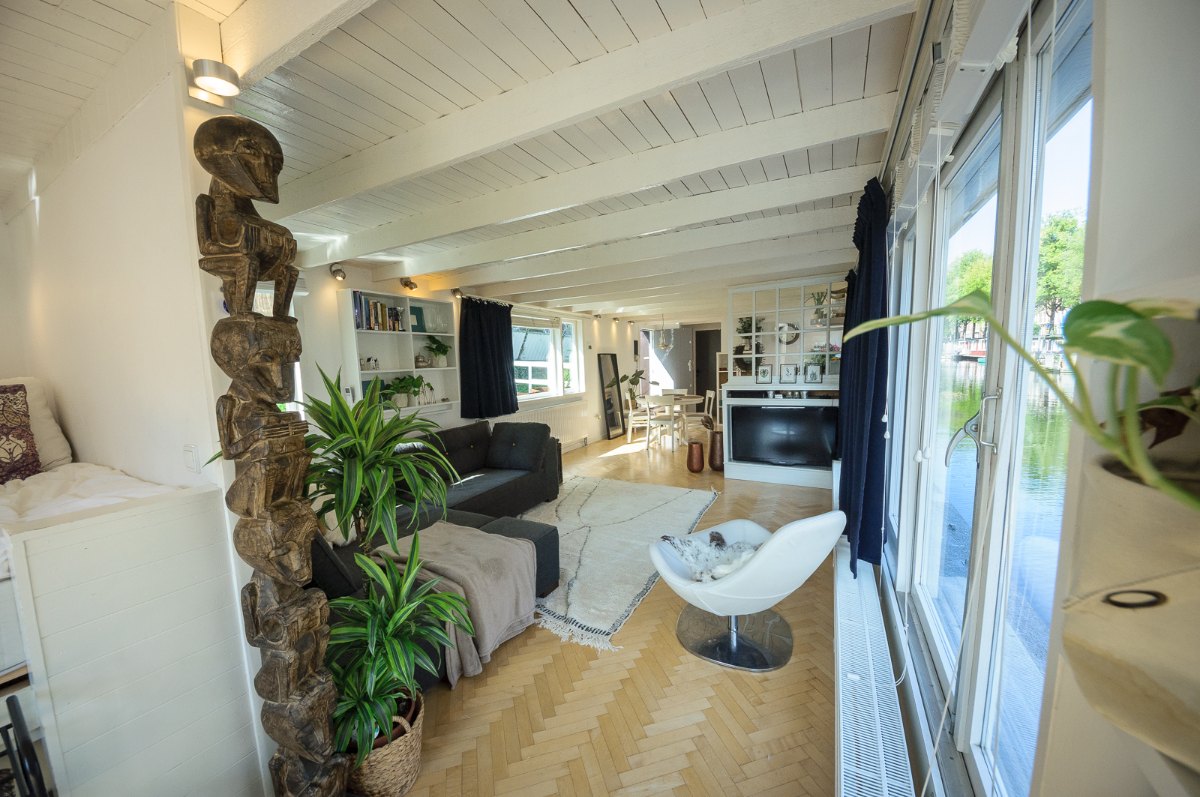 Da Costakade 348 1053XH, Amsterdam, Noord-Holland Netherlands, 2 Bedrooms Bedrooms, 3 Rooms Rooms,Houseboat,For Rent,Da Costakade,1057
