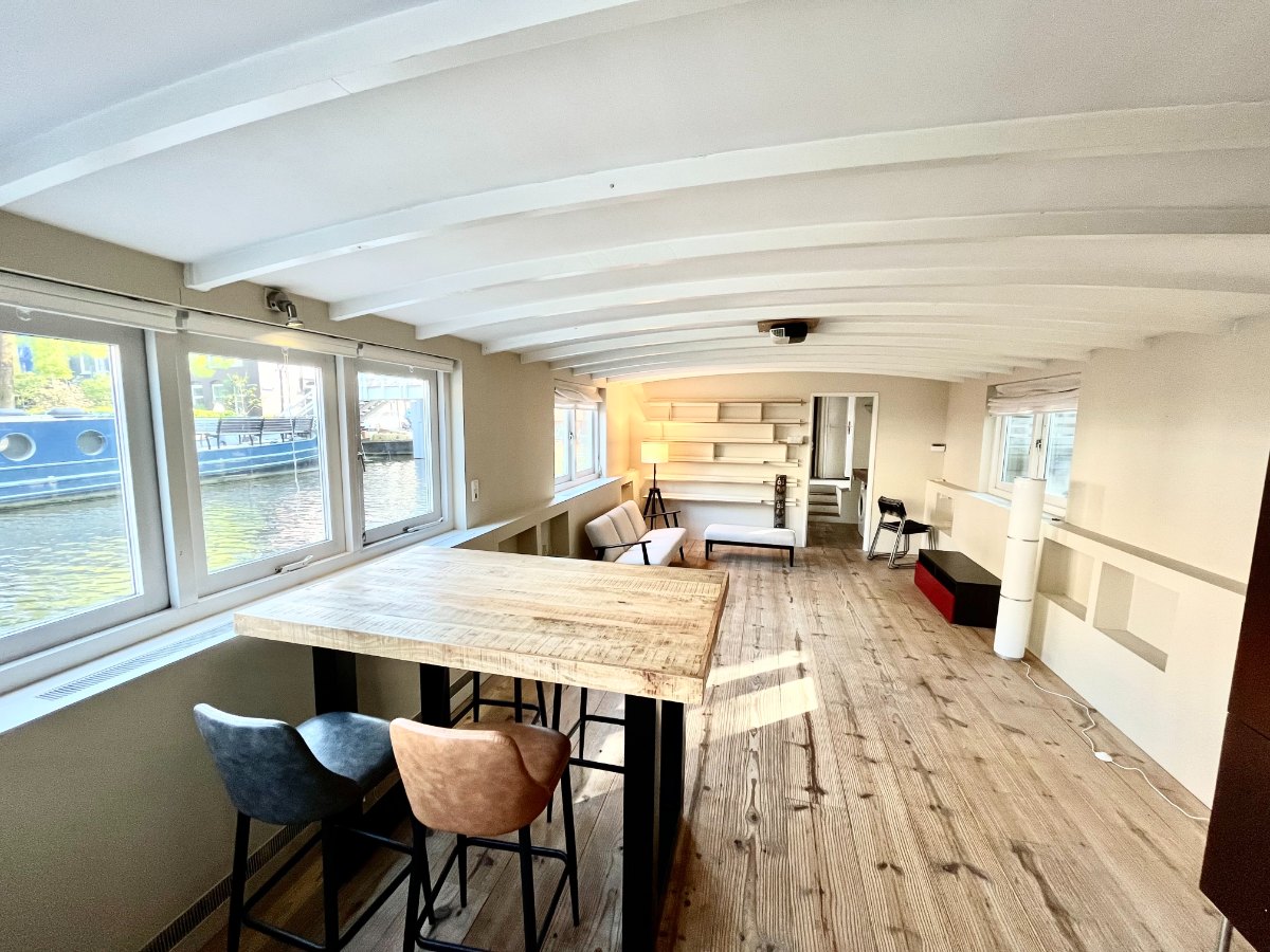 de Wittenkade 70 1051 AC, Amsterdam, Noord-Holland Netherlands, 2 Bedrooms Bedrooms, 5 Rooms Rooms,Houseboat,For Rent,de Wittenkade,1059