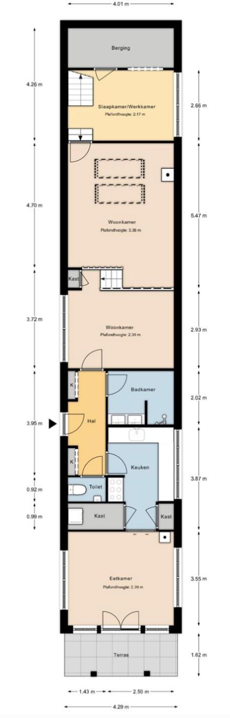 Hasselterhaven 89 8043PN, Zwolle, Overijssel Netherlands, 1 Bedroom Bedrooms, 2 Rooms Rooms,0,Houseboat,For Rent,Hasselterhaven,0,1069